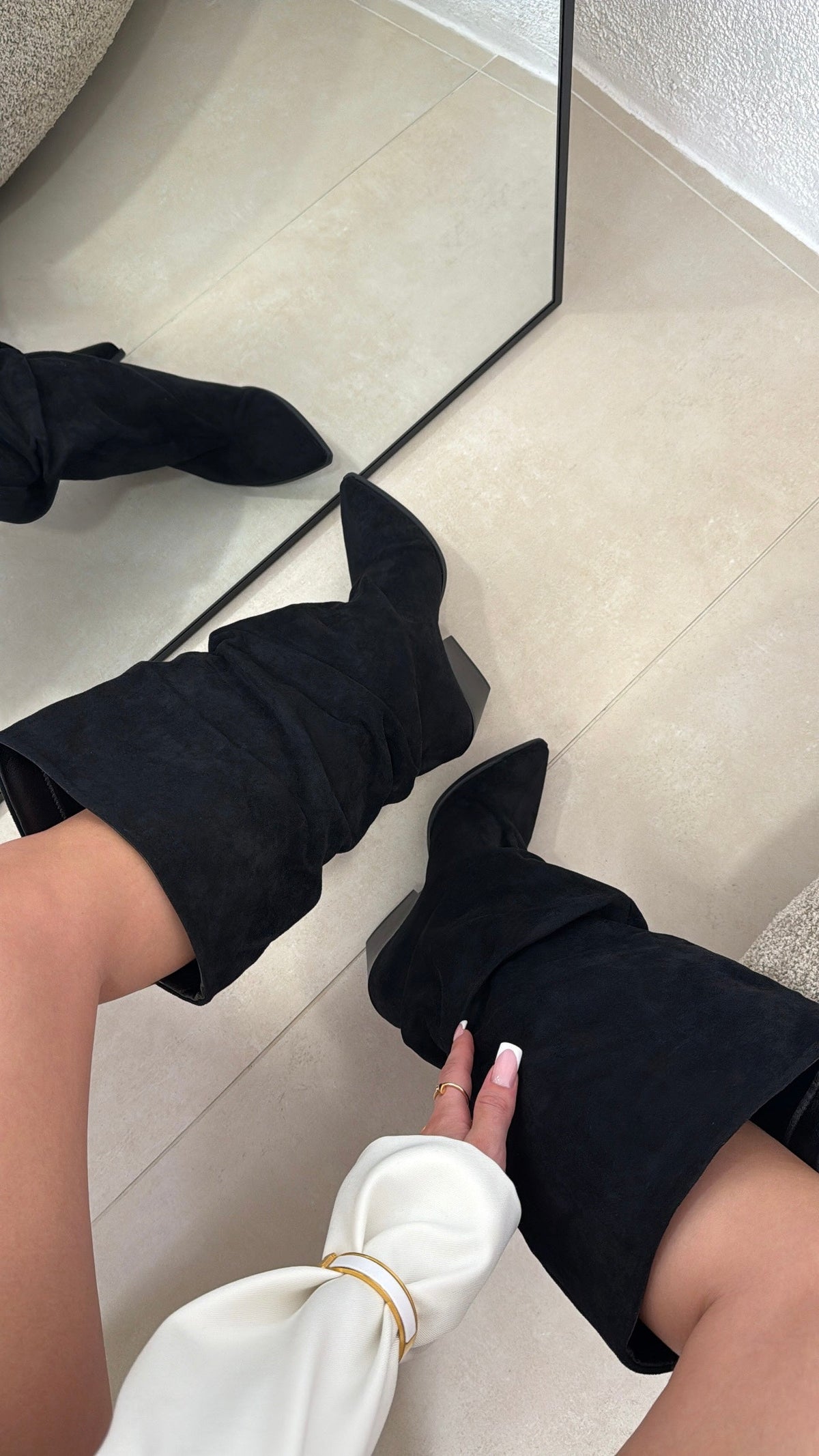 Valentina | Botas camperas negras - LolaLenz™