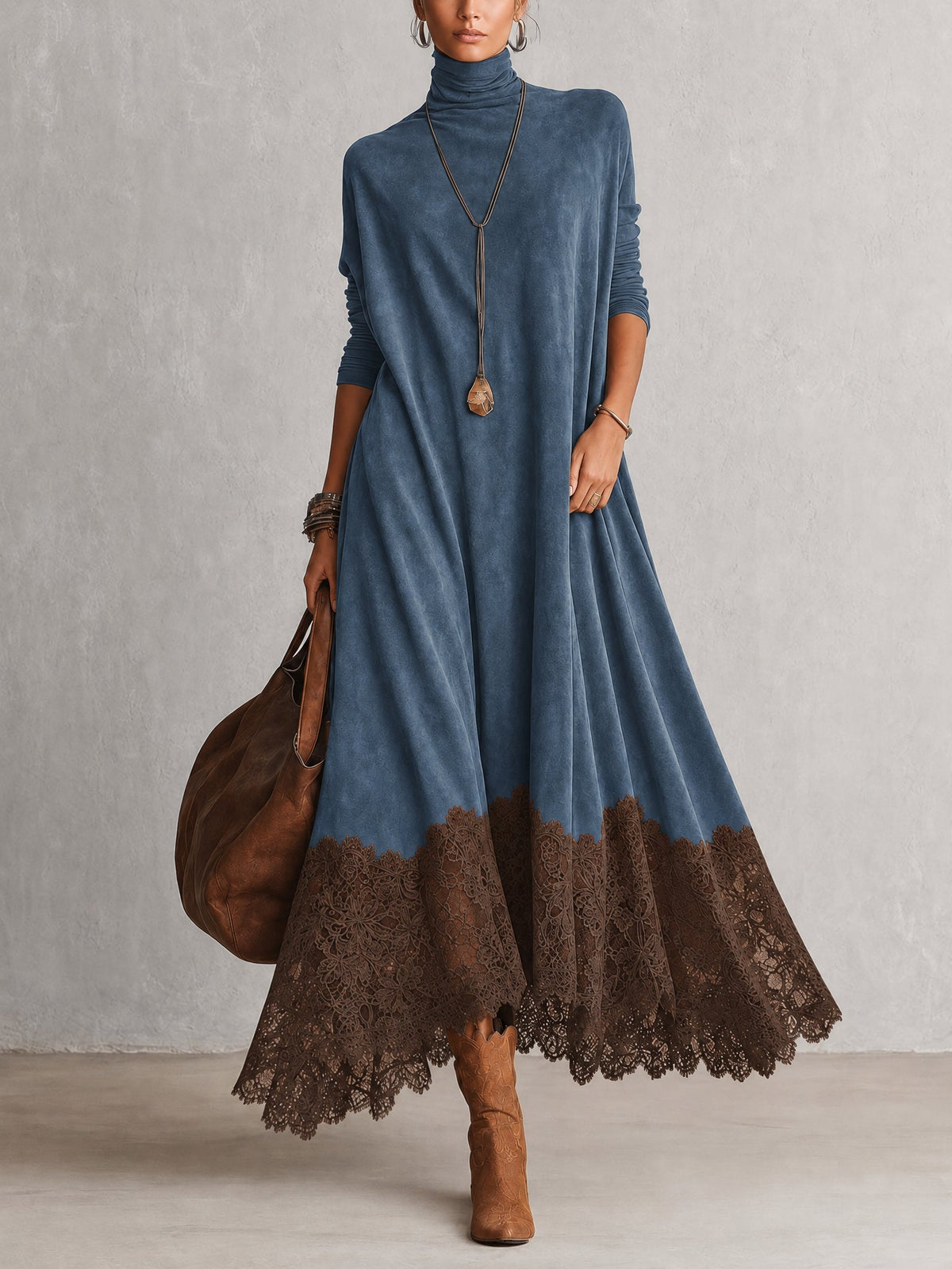 Viena | Vestido Largo de Encaje - LolaLenz™