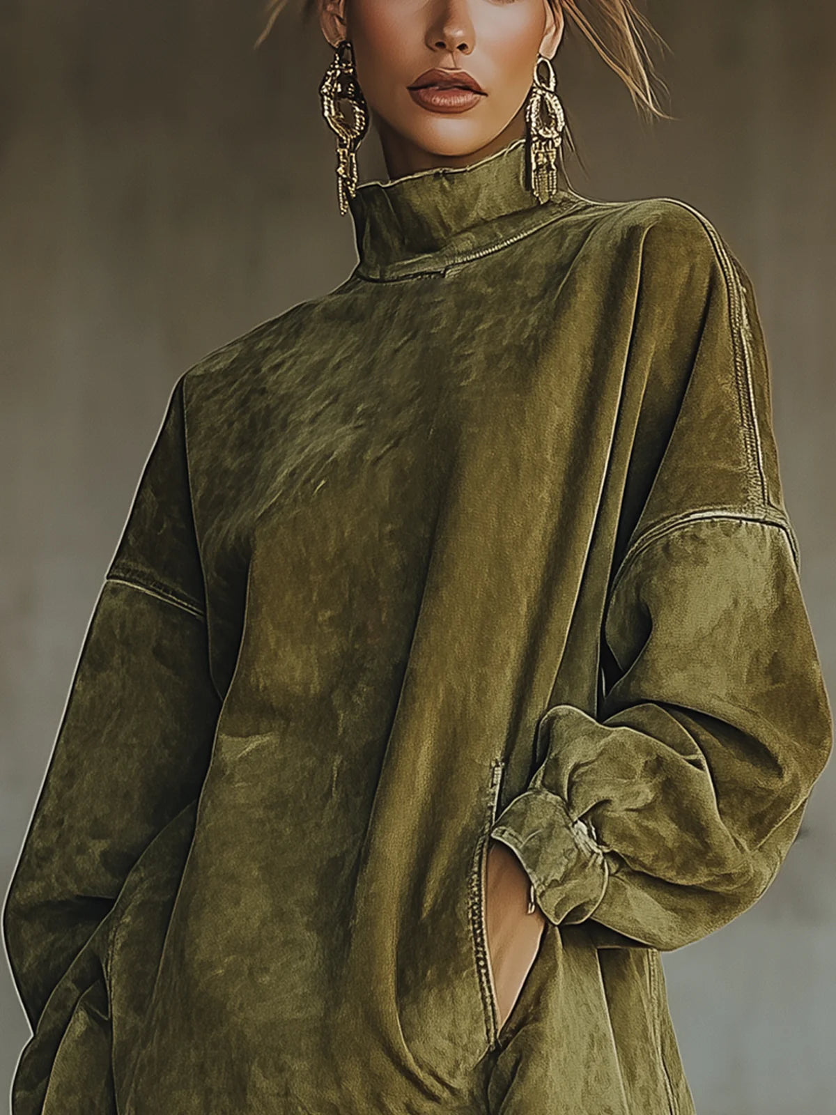 Susana | Vestido boho de otoño con flecos - LolaLenz™