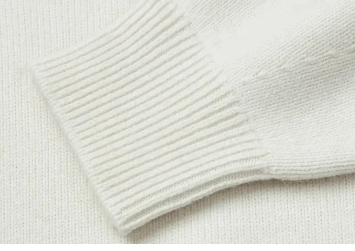 Fabiola | Jersey de cuello alto de punto - LolaLenz™