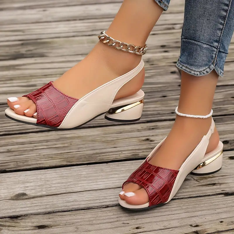 Rosalie | Sandalias Ortopédicas Elegantes - LolaLenz™