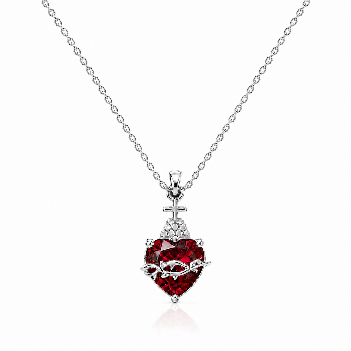 Collar Sagrado Corazón de Jesús - LolaLenz™