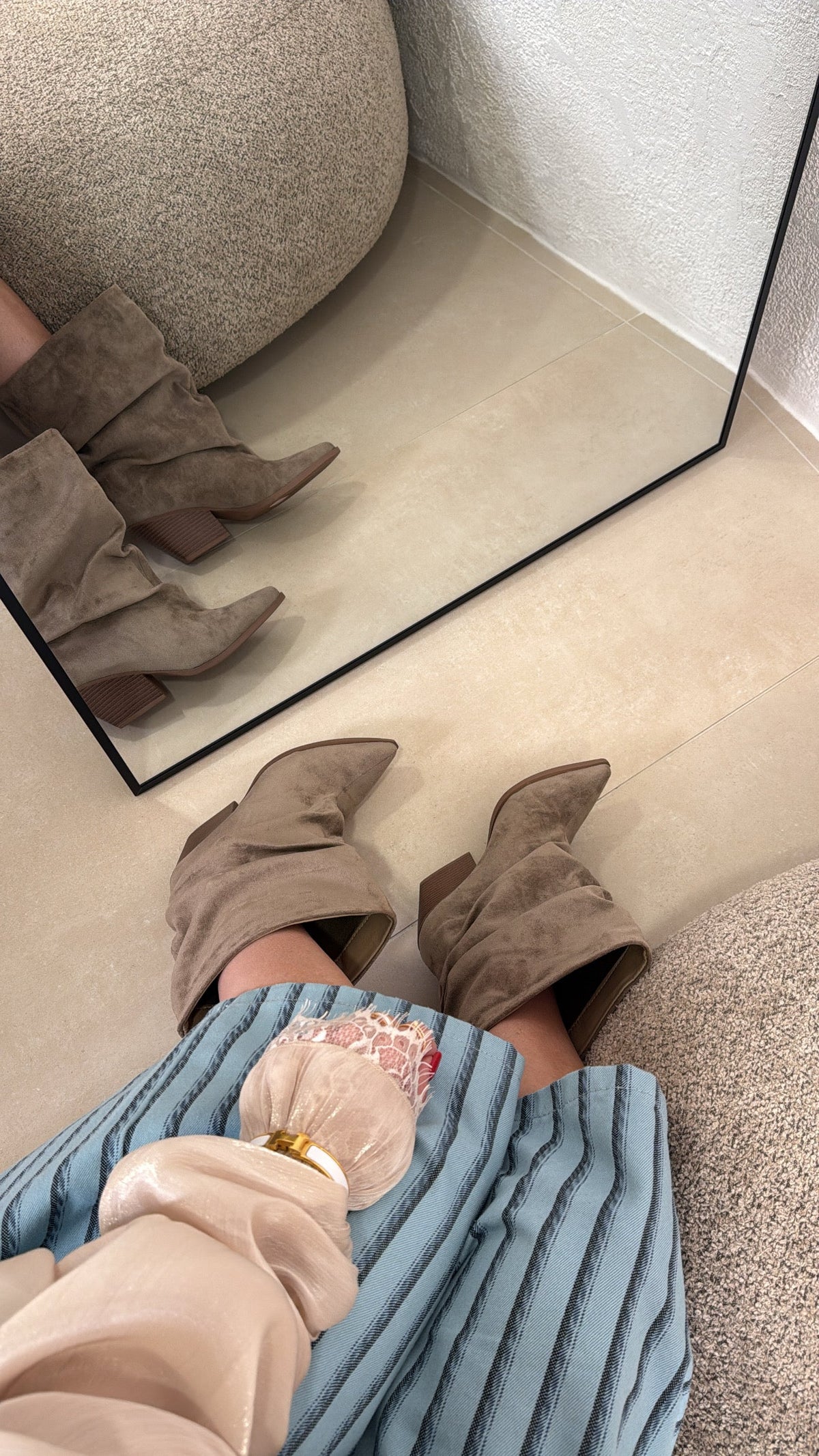 Lía | Botines camperos caqui - LolaLenz™