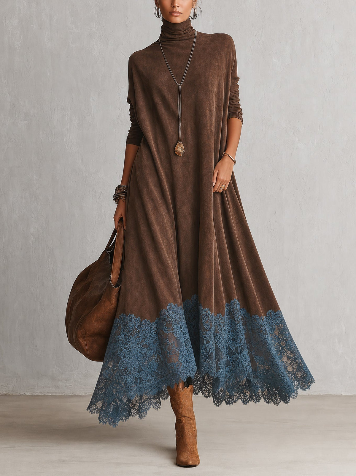 Viena | Vestido Largo de Encaje - LolaLenz™