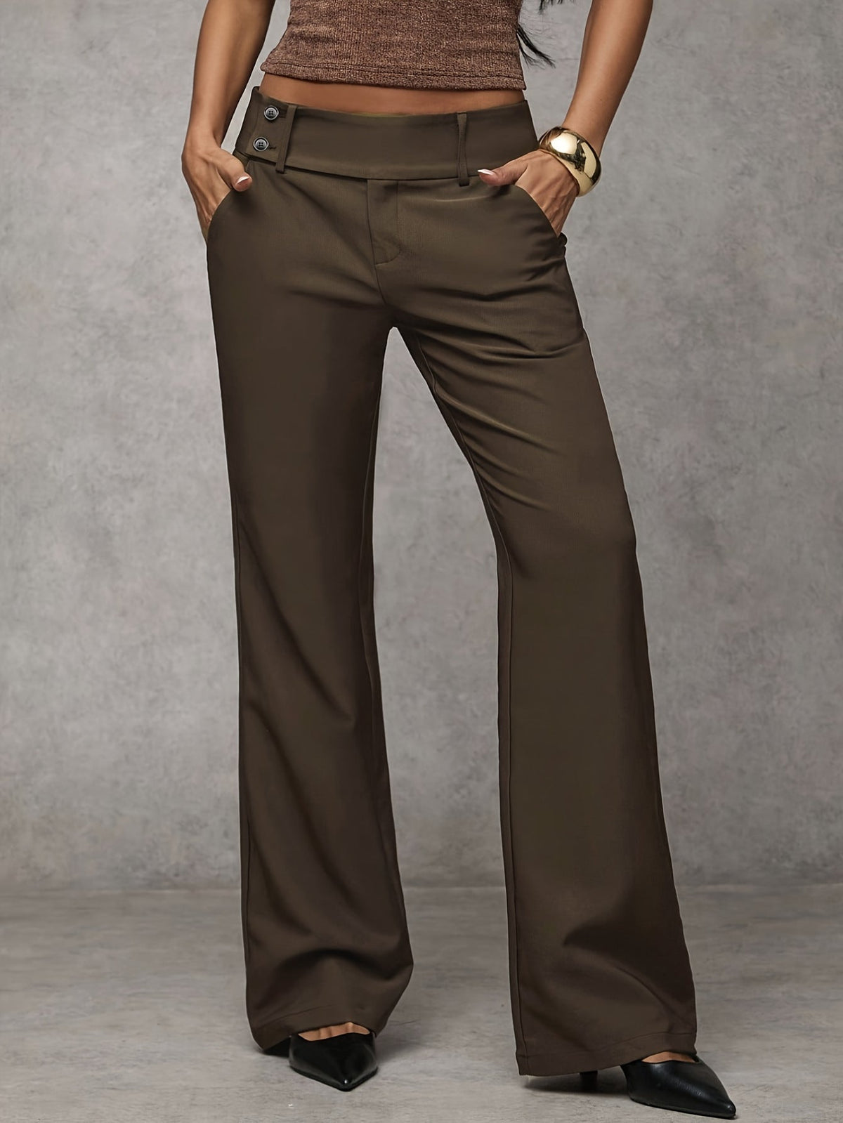 Duna | Pantalón ancho de tiro alto - LolaLenz™