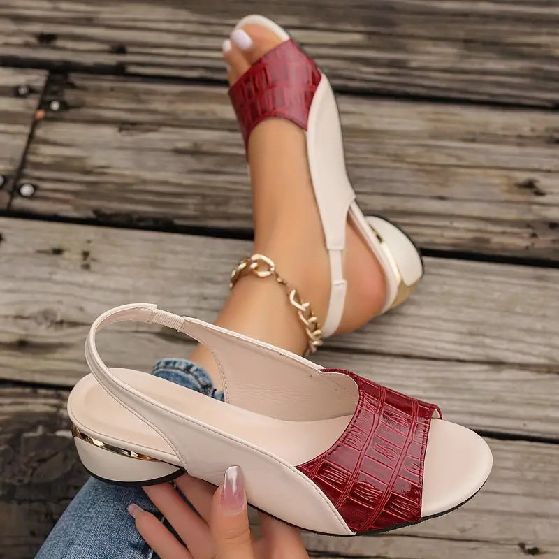 Rosalie | Sandalias Ortopédicas Elegantes - LolaLenz™