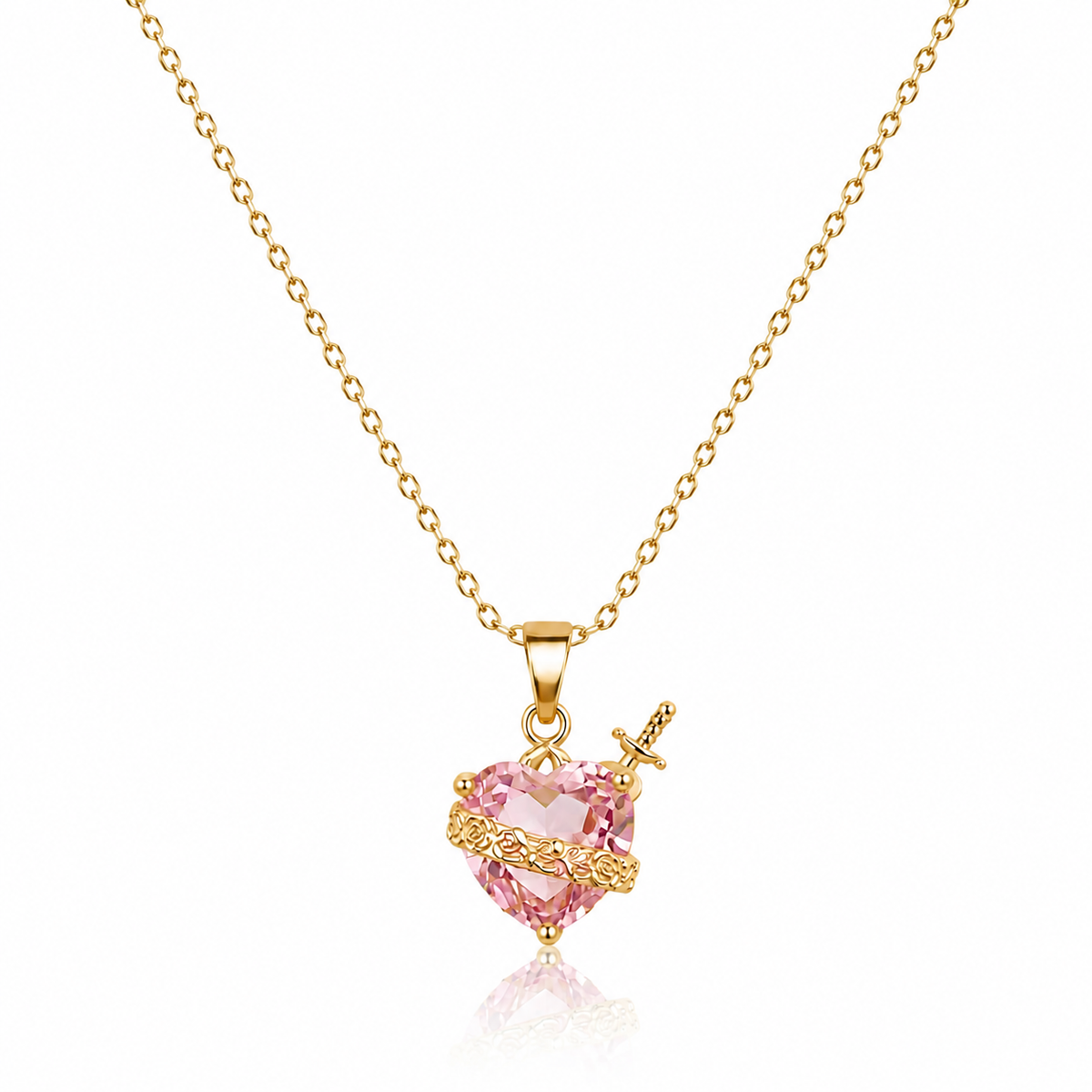 Collar Inmaculado Corazón de María - LolaLenz™