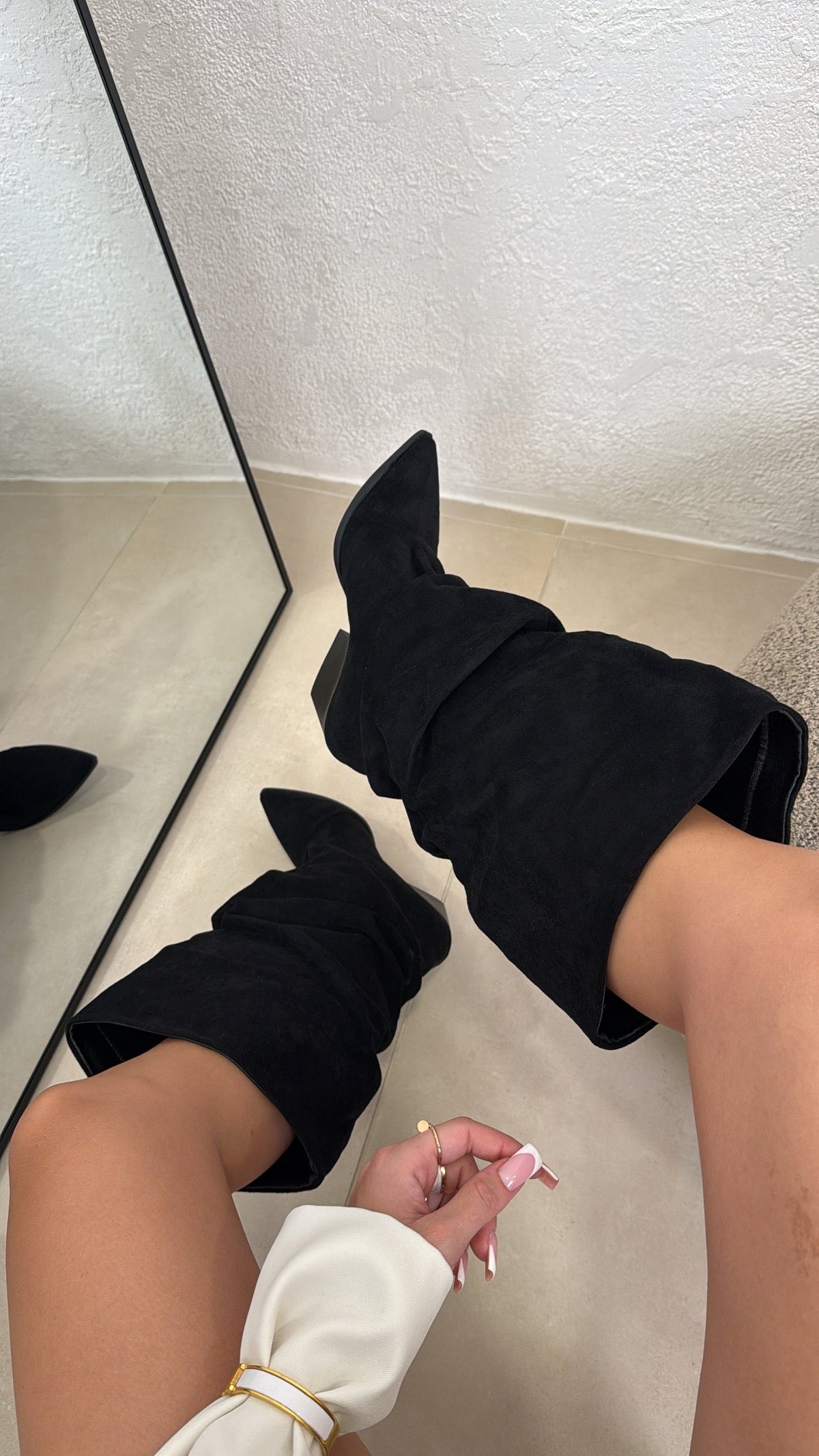 Valentina | Botas camperas negras - LolaLenz™