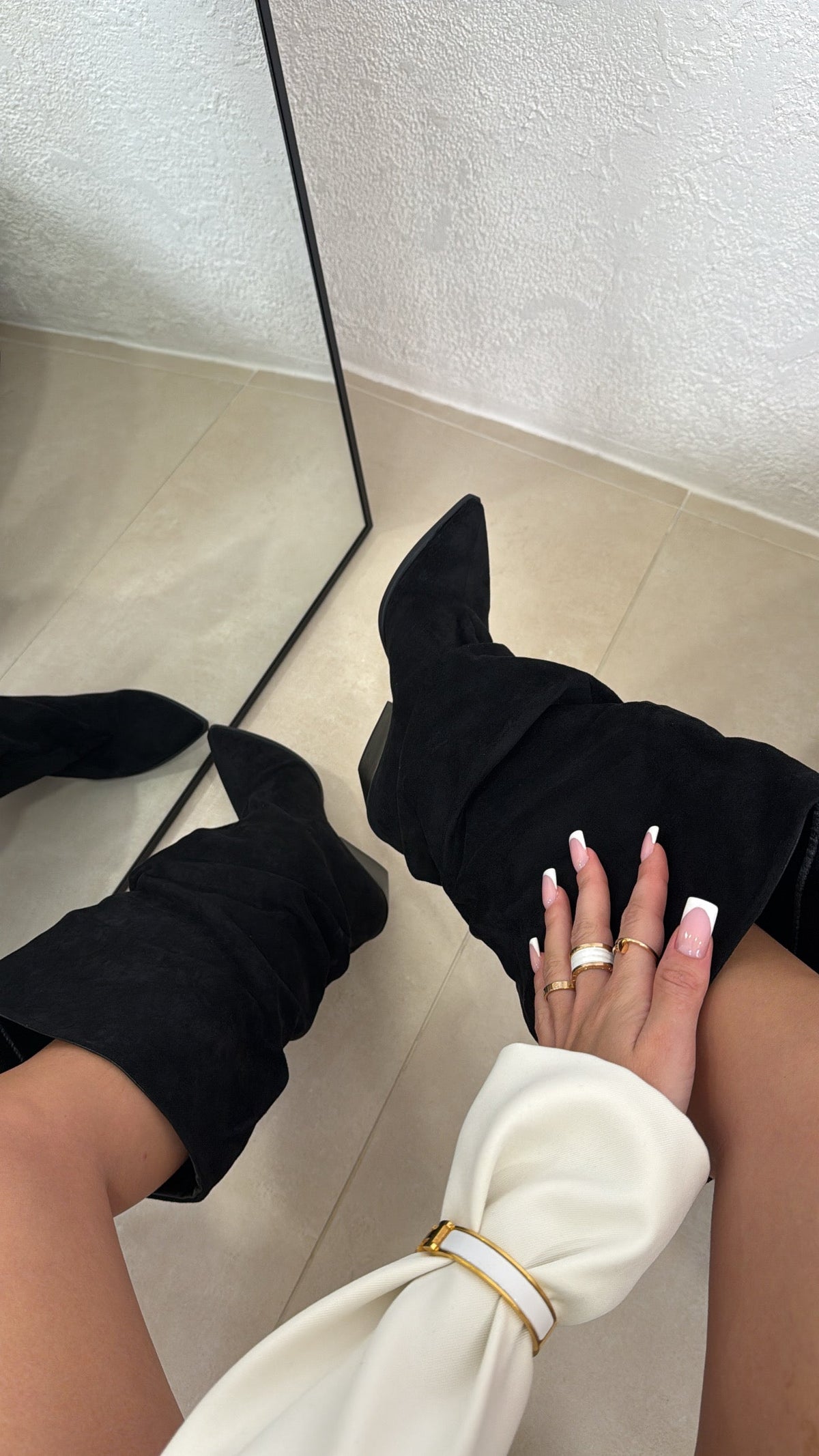 Valentina | Botas camperas negras - LolaLenz™