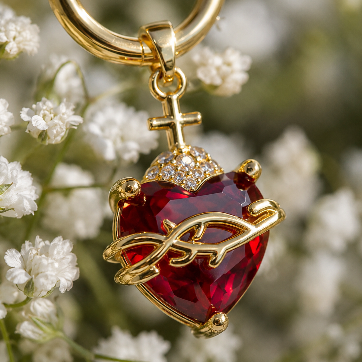 Pendientes Sagrado Corazón - LolaLenz™