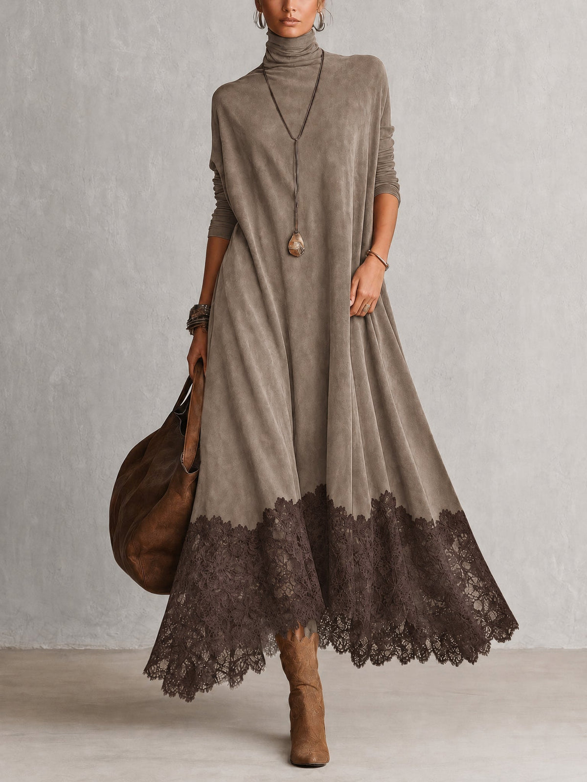 Viena | Vestido Largo de Encaje - LolaLenz™