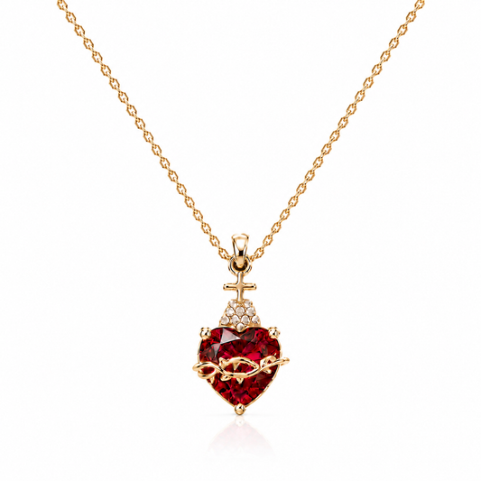Collar Sagrado Corazón de Jesús - LolaLenz™
