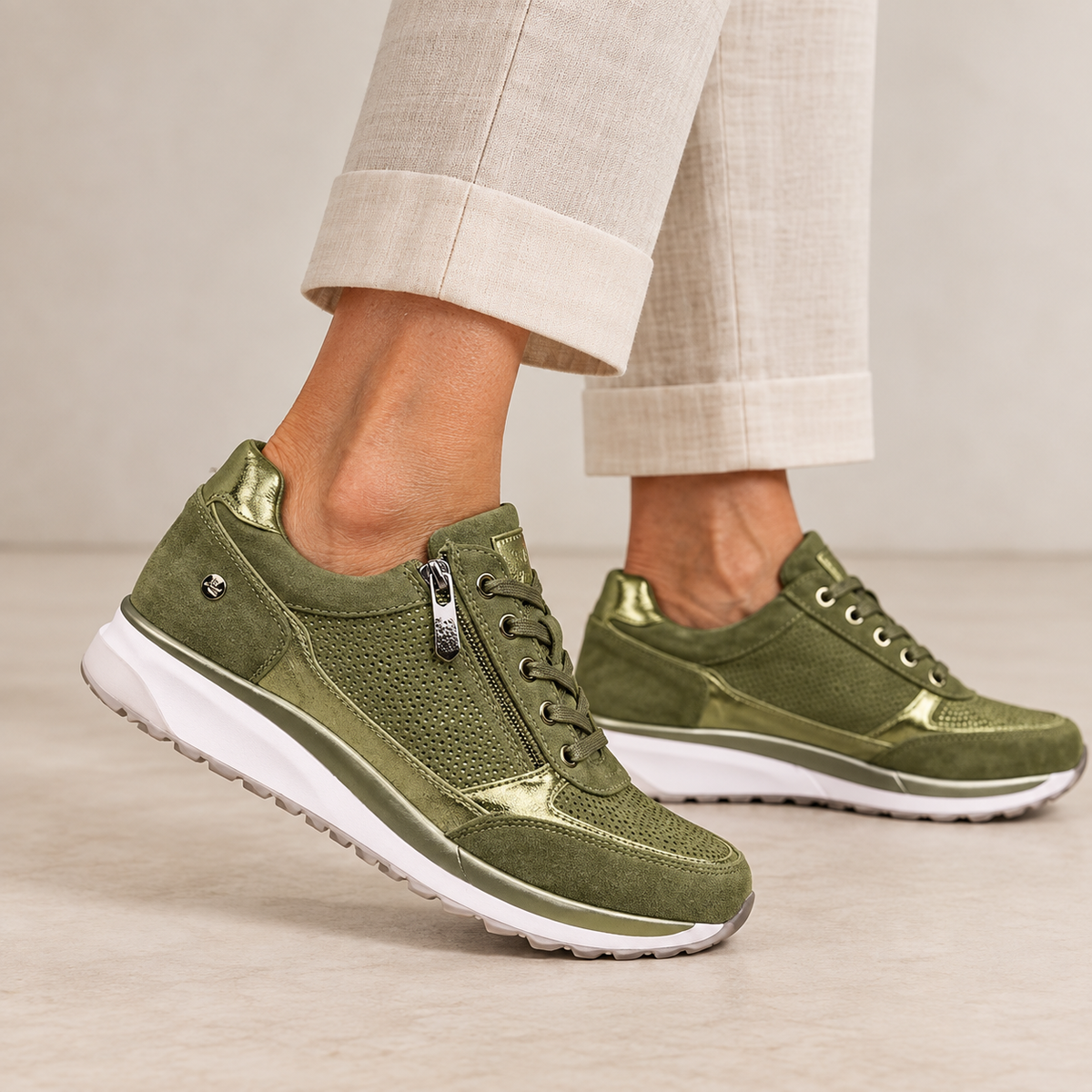 Amelia™ | Zapatillas de Confort con Cremallera - LolaLenz™