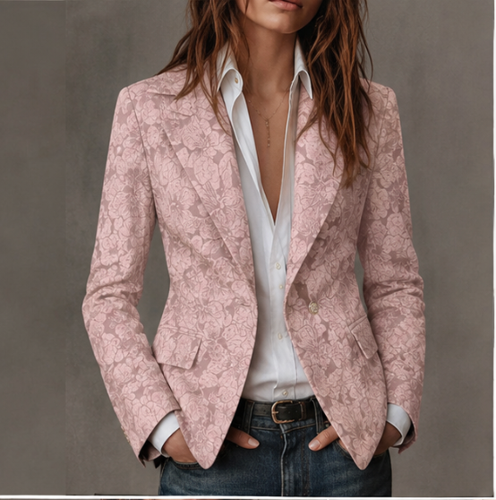 Loreto | Blazer jacquard entallado - LolaLenz™