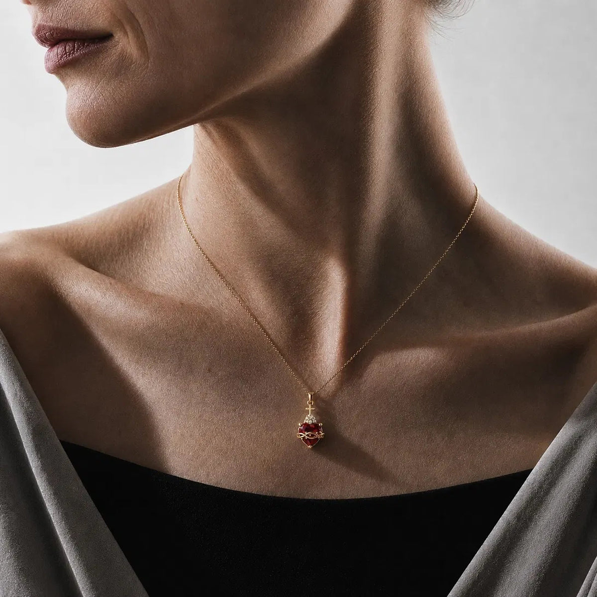 Collar Sagrado Corazón de Jesús - LolaLenz™